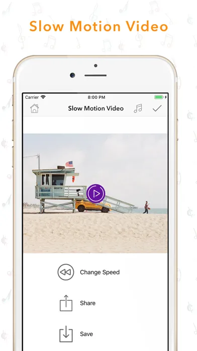 Zrzuty ekranu Video motion editor