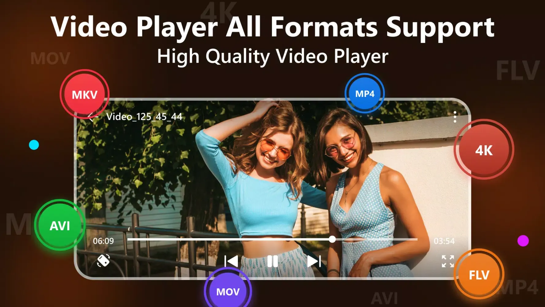 HD Video Player For All Format स्क्रीनशॉट