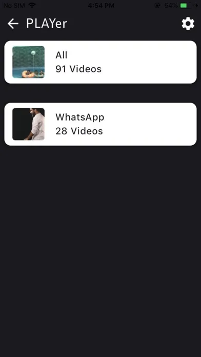 ภาพหน้าจอของ PLAYer:All in One Video Player
