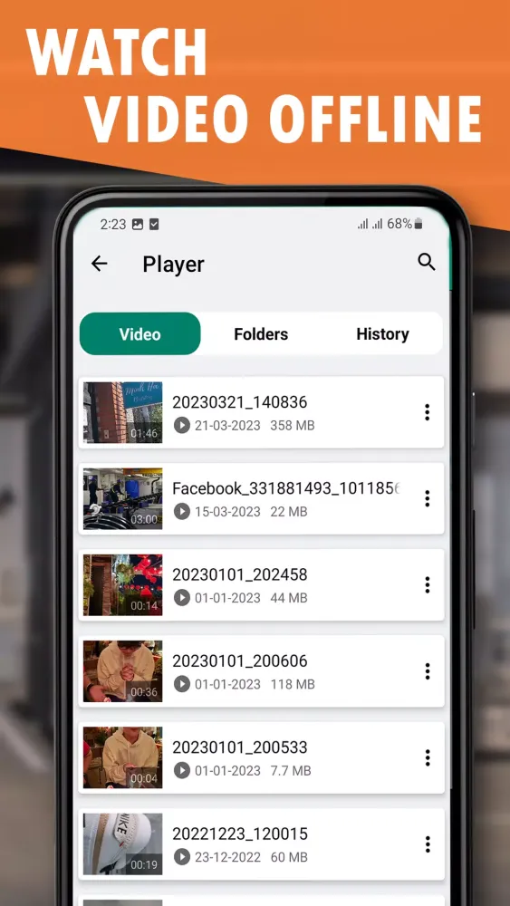 Video Downloader سکرین شاٹس