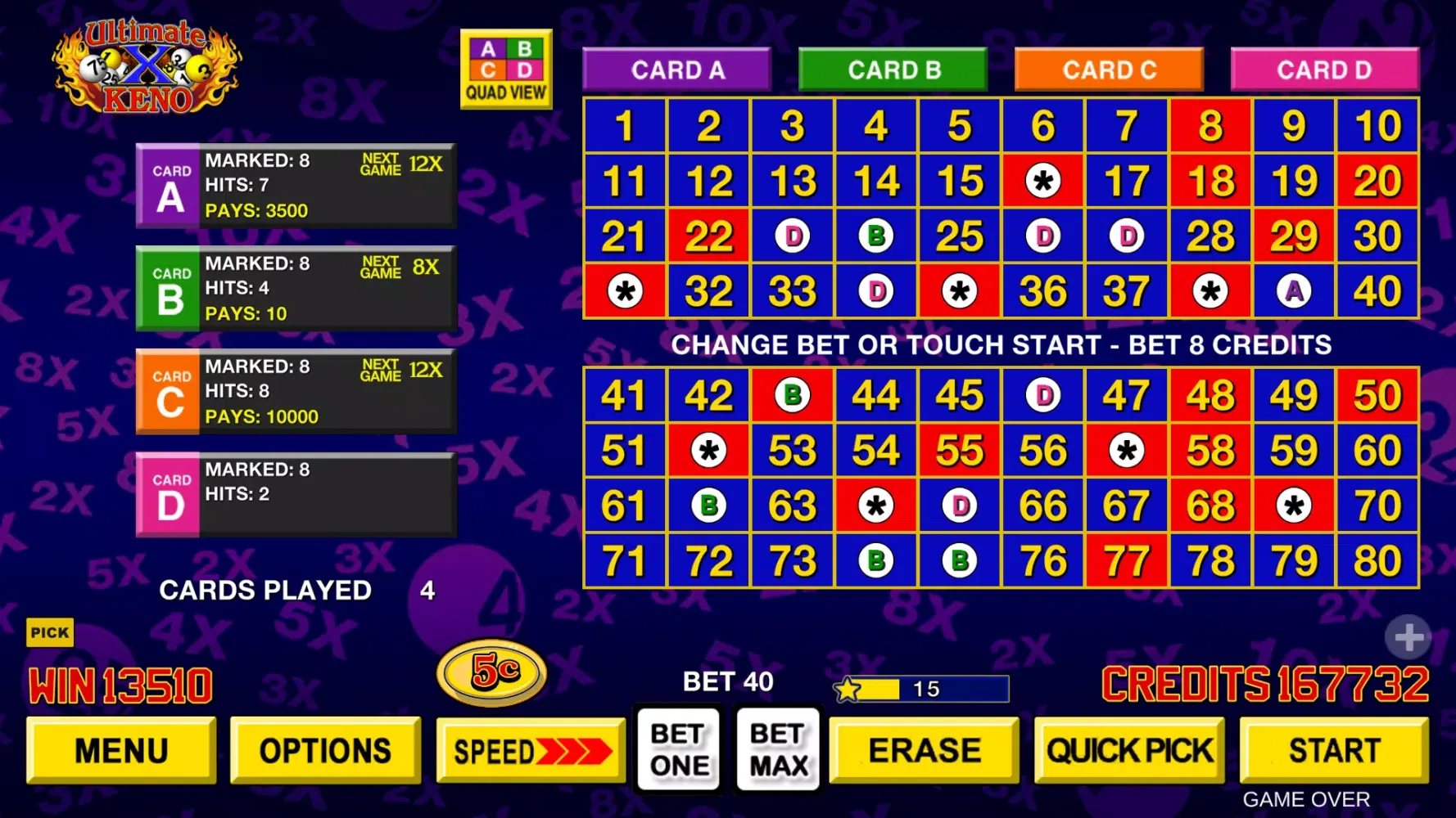 Keno Screenshots