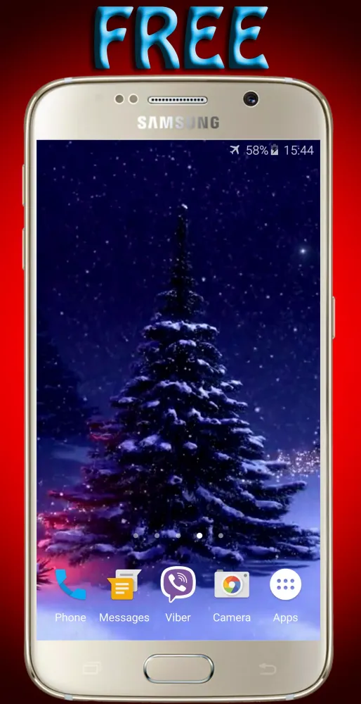 Christmas Tree Live Wallpaper Screenshots