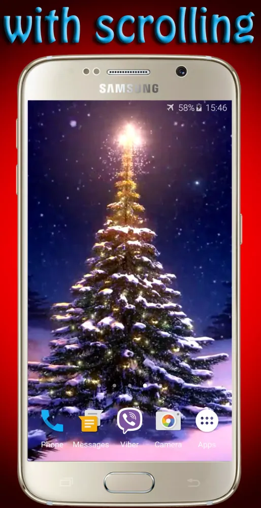 Christmas Tree Live Wallpaper Screenshots