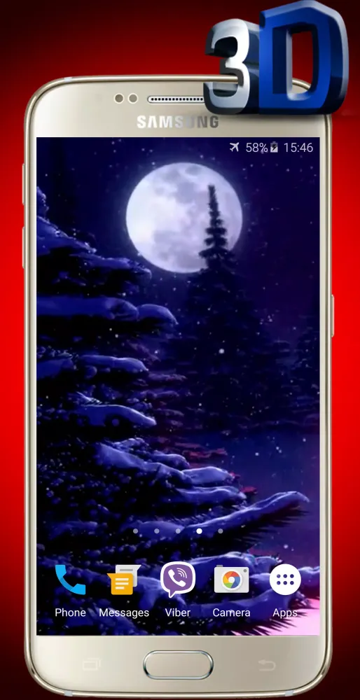 Christmas Tree Live Wallpaper Screenshots