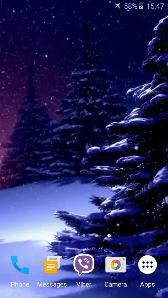 Christmas Tree Live Wallpaper Screenshots