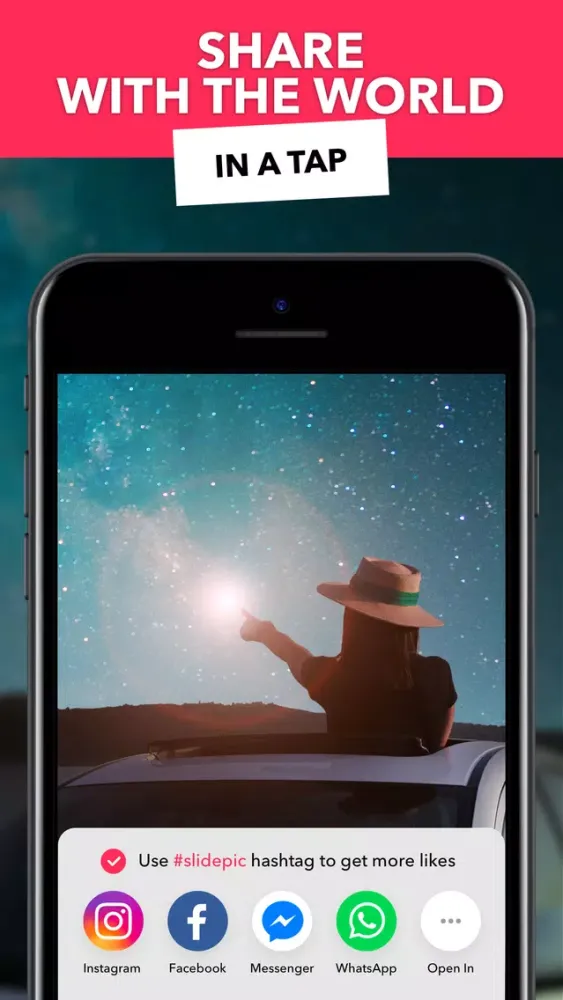 Tangkapan layar SlidePic - Slideshow Maker