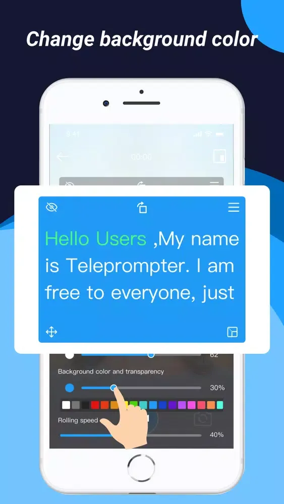 Online Teleprompter for video应用截图