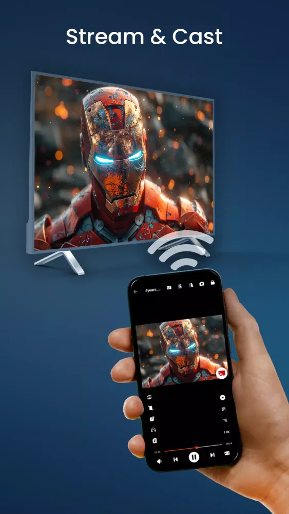Capturas de tela do HDx Video Player all formats