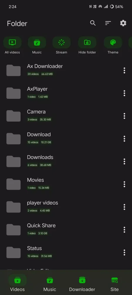 Video Player All Format Screenshots