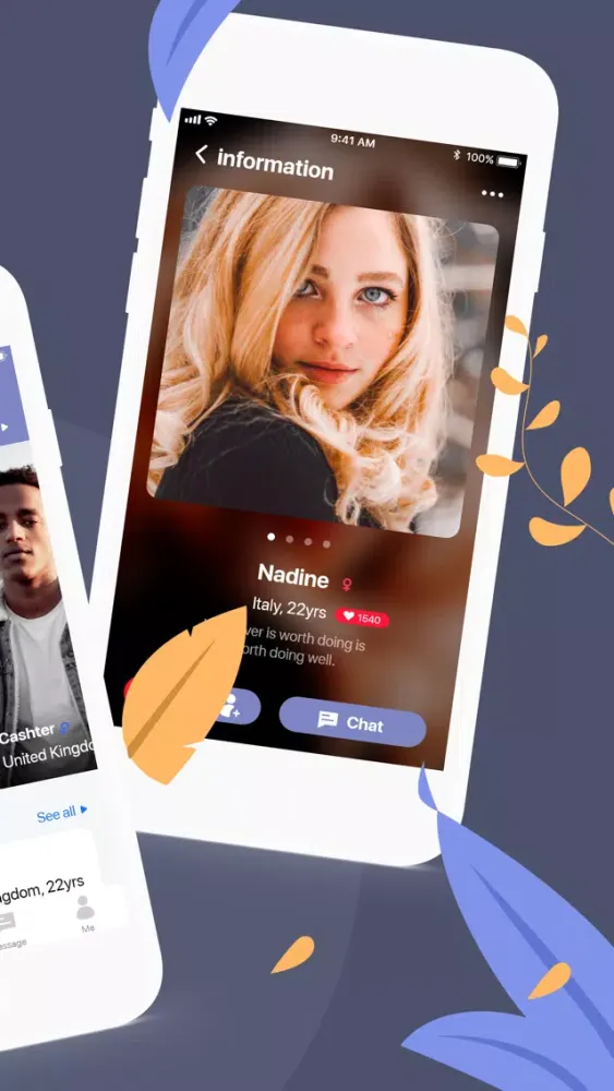 Screenshot di Whale Chat: Adult HookUp App