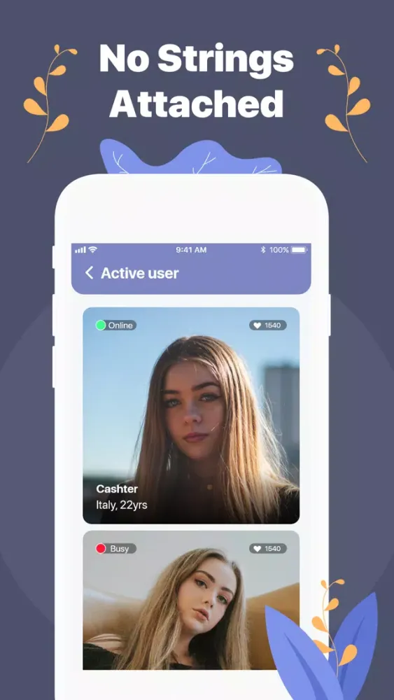 Screenshot di Whale Chat: Adult HookUp App