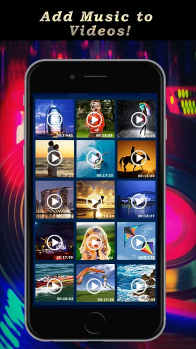 Add Music To Video – in Background for Youtube & Instagram应用截图