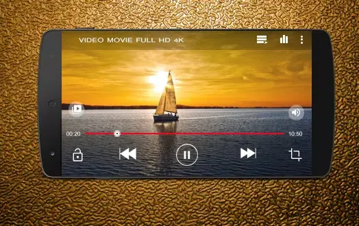 Capturas de tela do Video Player