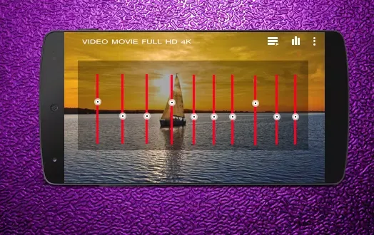Capturas de tela do Video Player