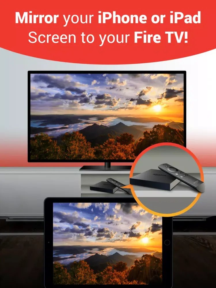 Screen Mirror for Fire TV+ iPad  स्क्रीनशॉट