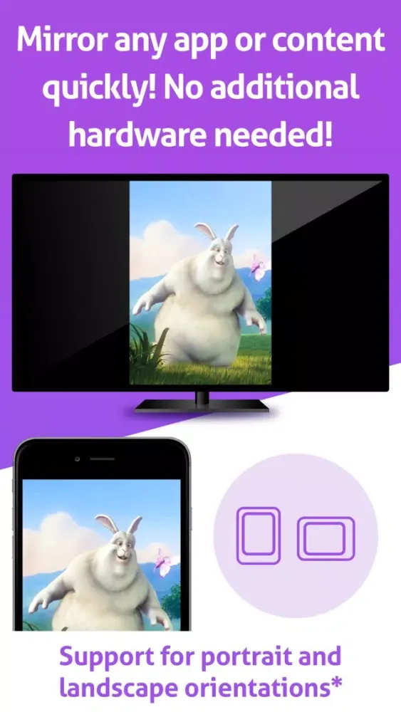 Capturas de tela do Pro Mirror for Sony TV