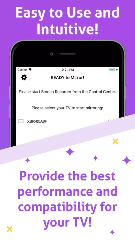 Capturas de tela do Pro Mirror for Sony TV