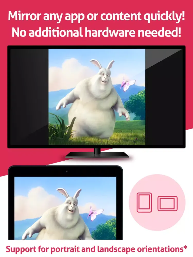 Mirror for Samsung TV HD iPad  स्क्रीनशॉट