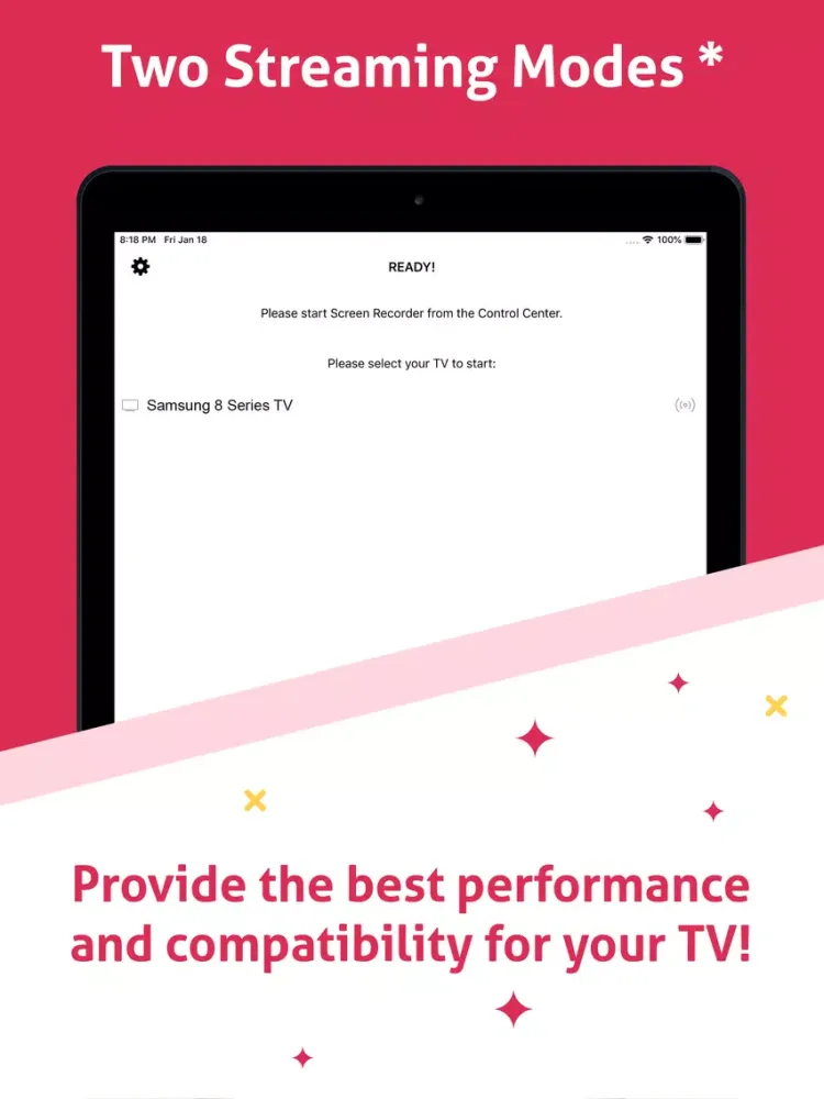 Mirror for Samsung TV HD iPad  स्क्रीनशॉट