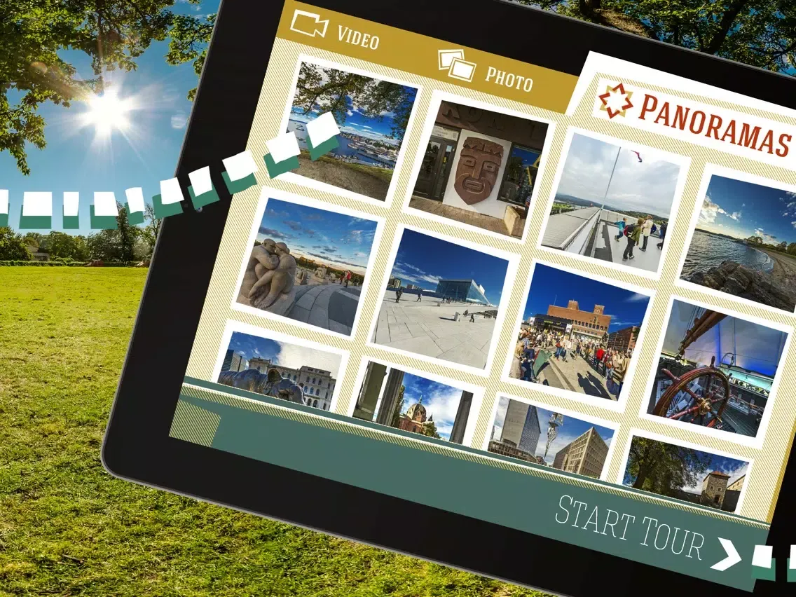 Zrzuty ekranu Oslo. Photo-Video guide + virtual tour iPad 