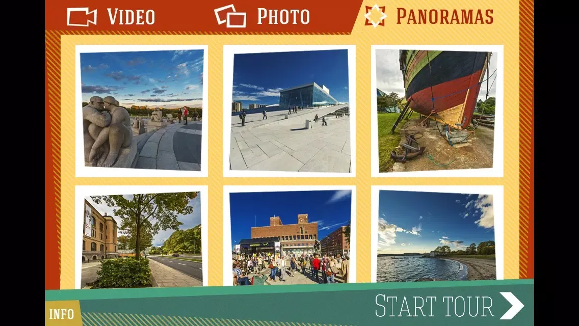 Zrzuty ekranu Oslo. Photo-Video guide + virtual tour