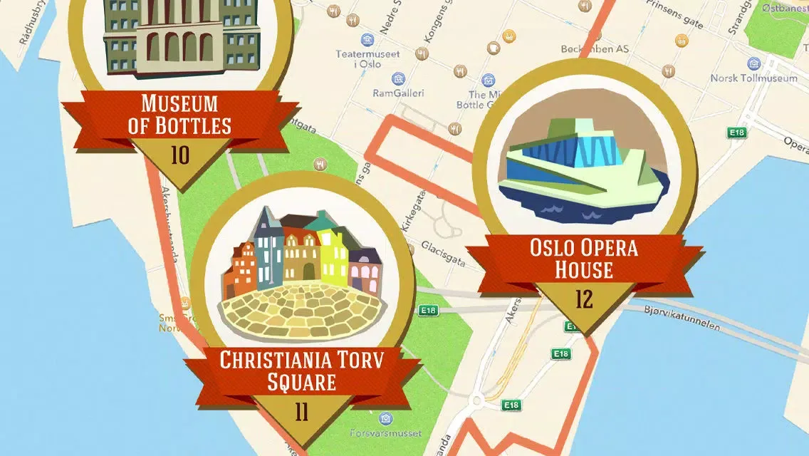 Zrzuty ekranu Oslo. Photo-Video guide + virtual tour