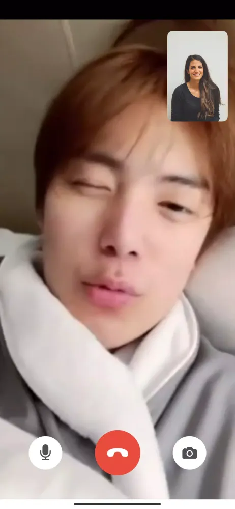 Monsta X Call, Fake Video Call Screenshots
