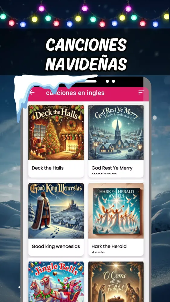 Ảnh chụp màn hình của video call santa claus spanish