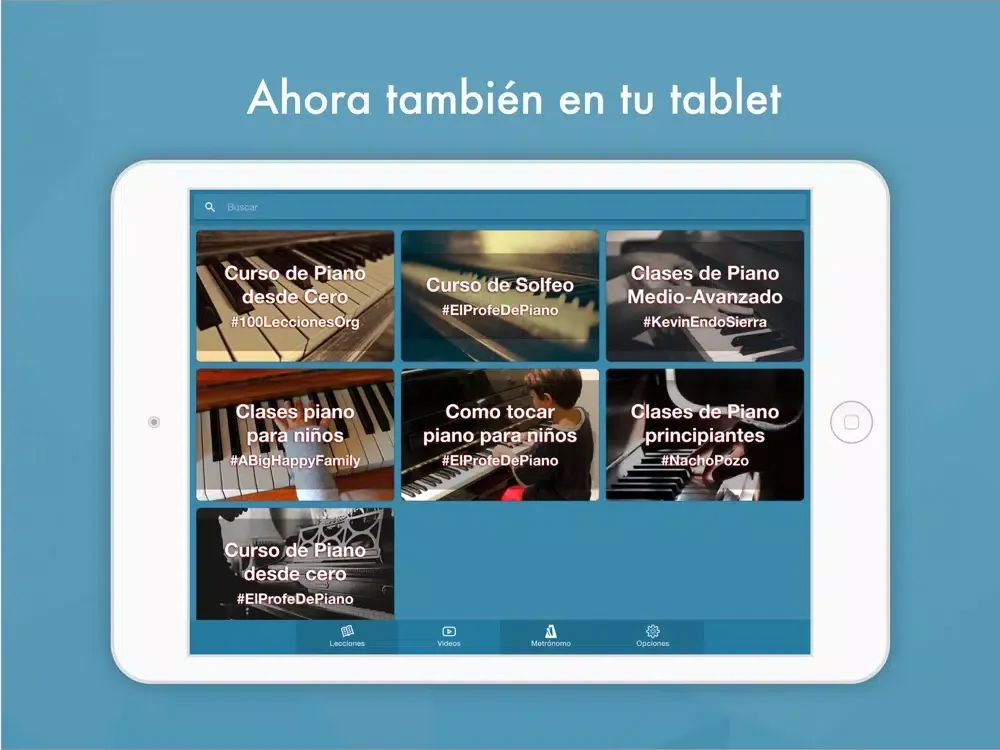 Zrzuty ekranu Aprende a tocar piano iPad 