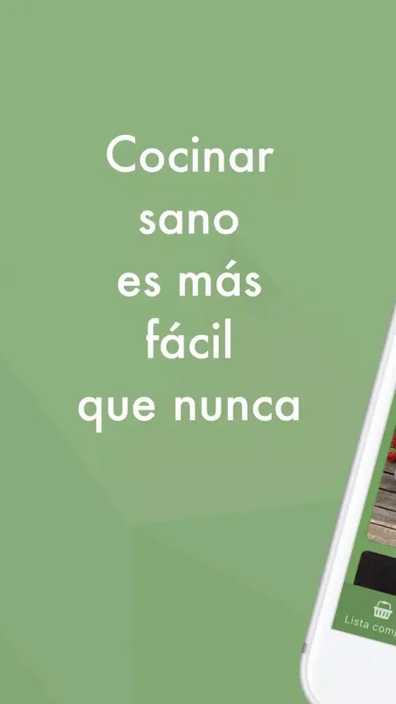 Capturas de tela do Recetas Saludables y Sanas