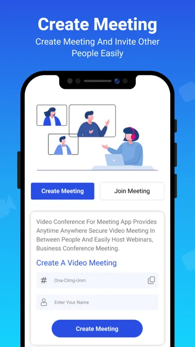 Video Conference For Meeting 스크린샷