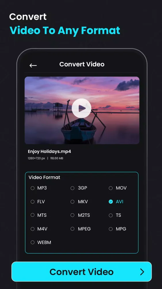 ภาพหน้าจอของ Video Compressor