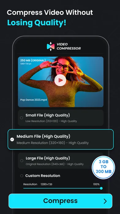 Screenshot di Video Compressor and Converter
