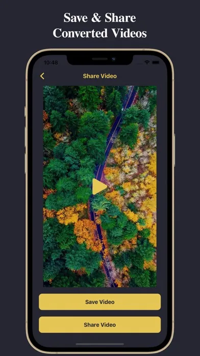 Capturas de tela do Crop Videos: Crop, Trim & Mp3