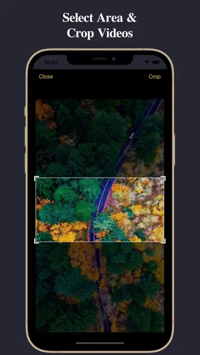 Capturas de tela do Crop Videos: Crop, Trim & Mp3