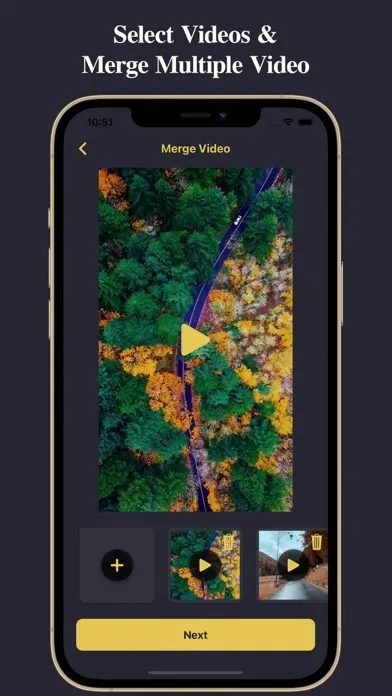 Capturas de tela do Crop Videos: Crop, Trim & Mp3