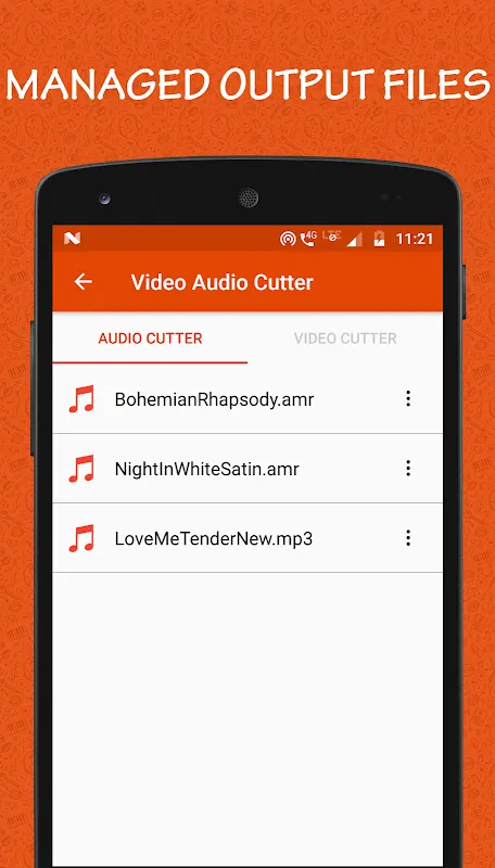 Zrzuty ekranu Video Audio Cutter