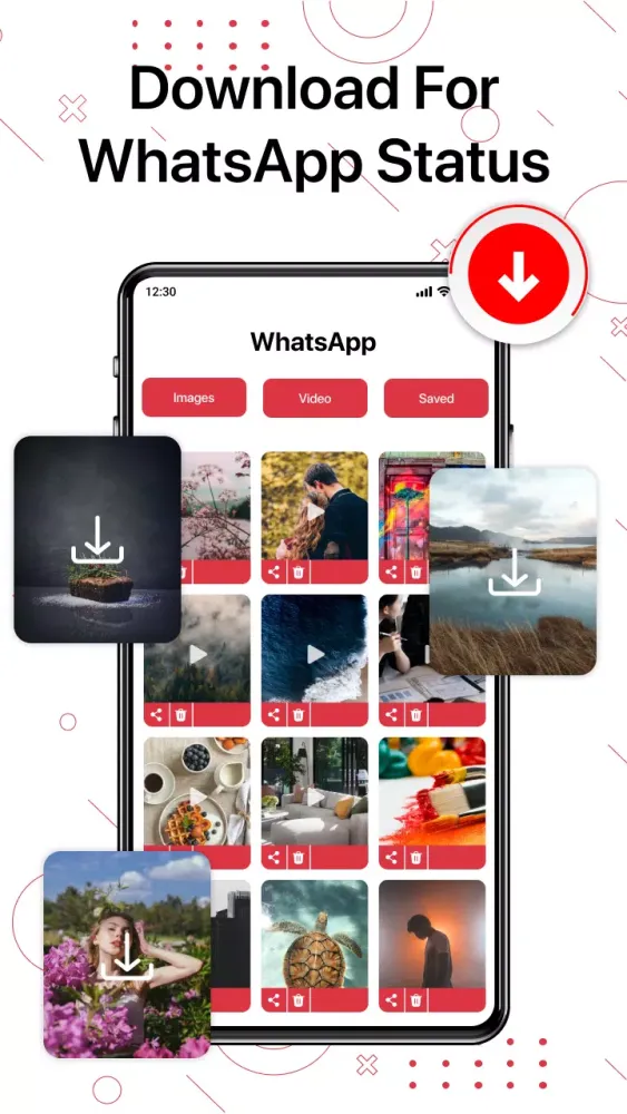 Capturas de tela do All Video Downloader
