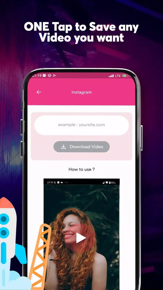 Screenshot di Video downloader - hd videos