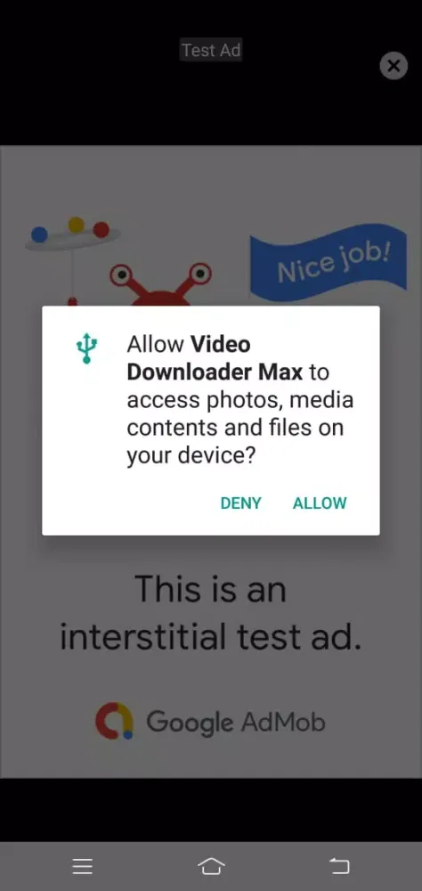 Tangkapan layar Video Downloader Max