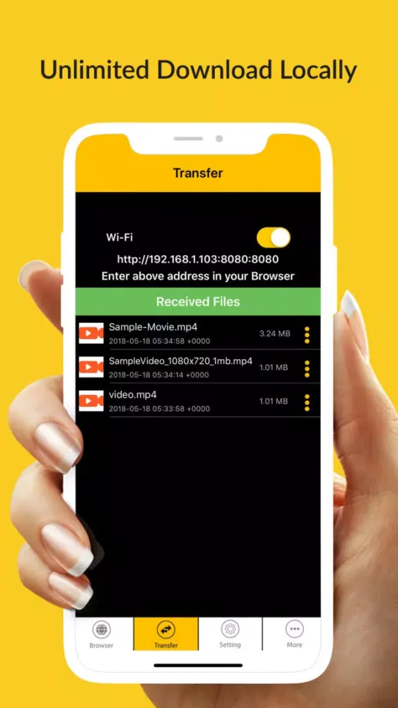 Video Manager and Filetransfer Ekran Görüntüleri