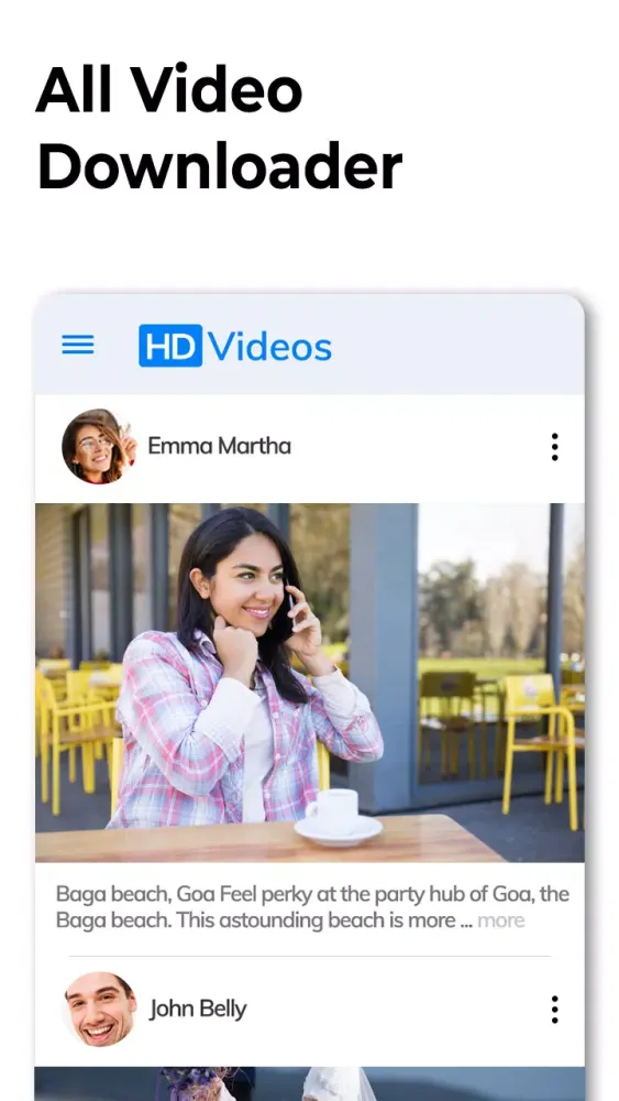 Capturas de pantalla de Video Downloader