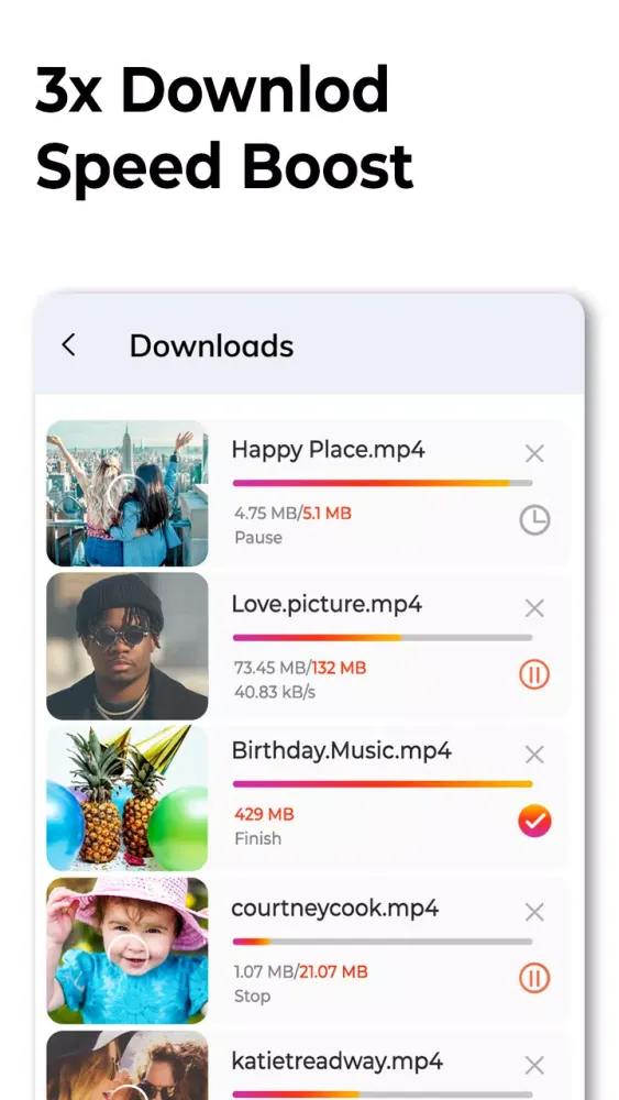 Capturas de pantalla de Video Downloader
