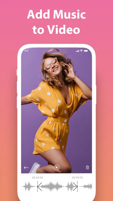 Tangkapan skrin Video starz - Video Editor App