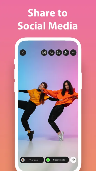 Tangkapan skrin Video starz - Video Editor App