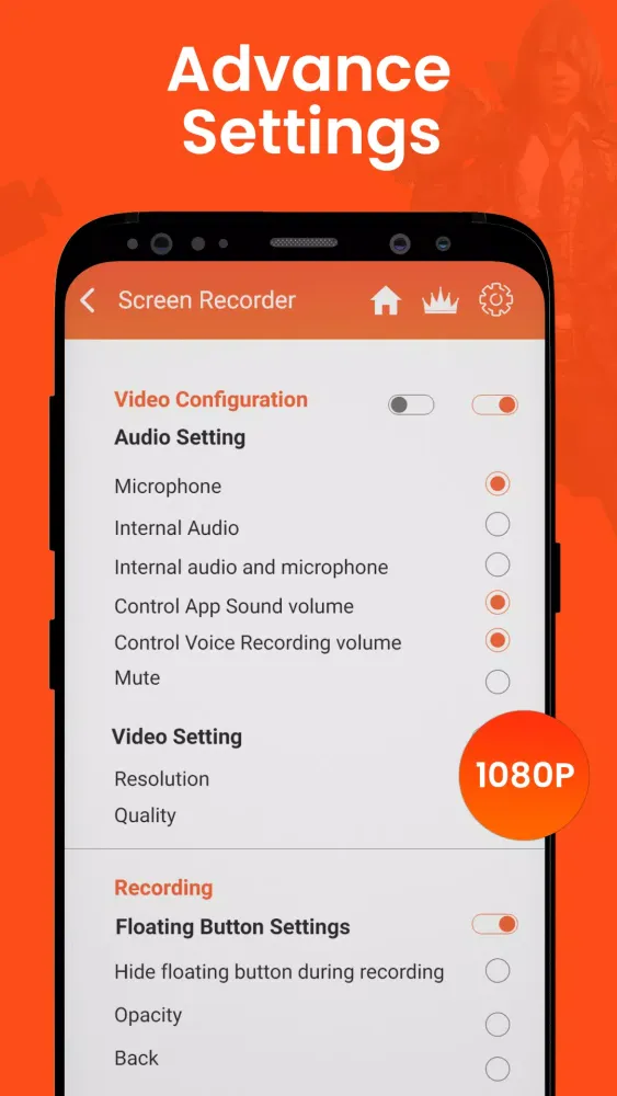 Capturas de pantalla de Screen Recorder