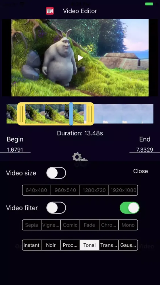 Capturas de pantalla de Video Editor Cutter
