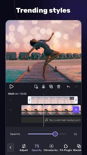 Captures d'écran de Video Editor APP - VivaCut