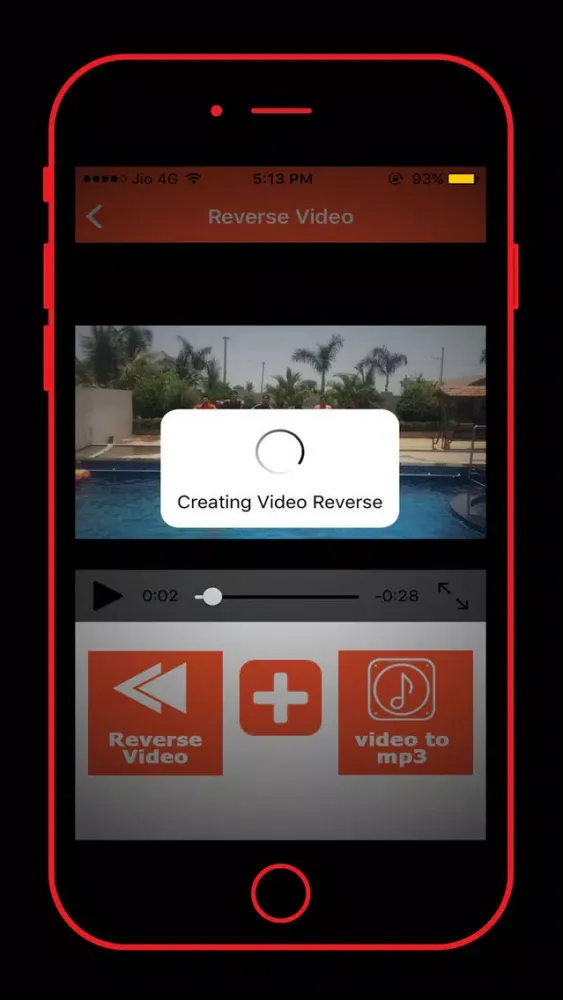 Tangkapan skrin FX Mojo Video Editor