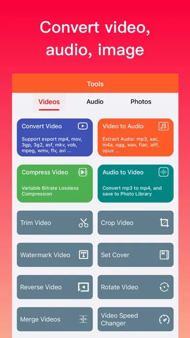 Zrzuty ekranu Video Converter - mp4 to mp3